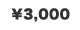 ￥3,000
